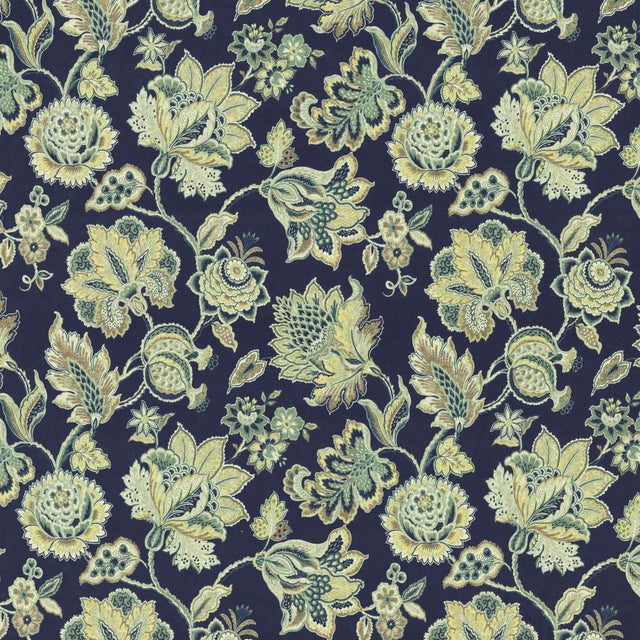 Kasmir Birmingham Indigo Fabric