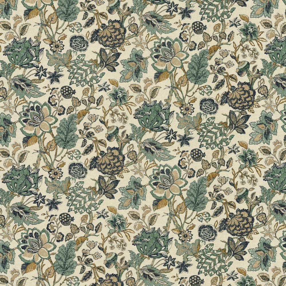 Kasmir Into The Woods Indigo Fabric