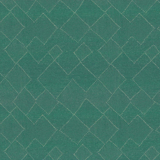 Kasmir Kantha Quilt Jade Fabric