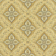 Kasmir Stallion Empire Gold Fabric