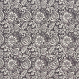 Schumacher Pomegranate Print Charcoal Fabric