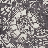 Schumacher Pomegranate Print Charcoal Fabric