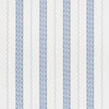 Schumacher Nauset Stripe Indigo Fabric