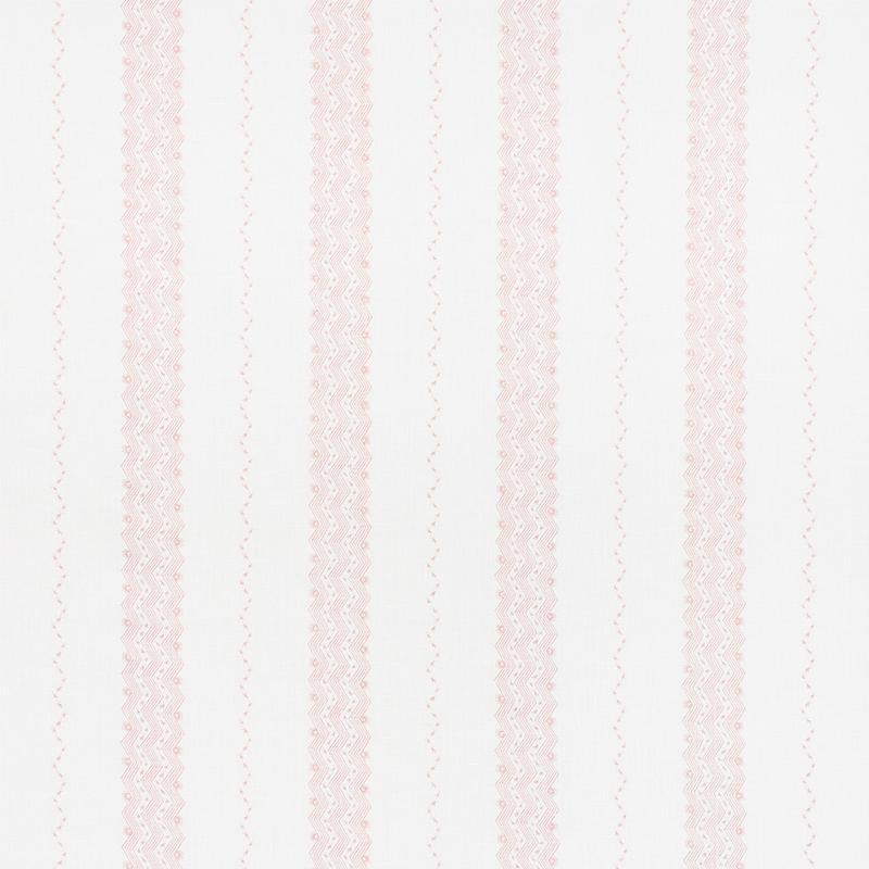 Schumacher Nauset Stripe Blush Fabric