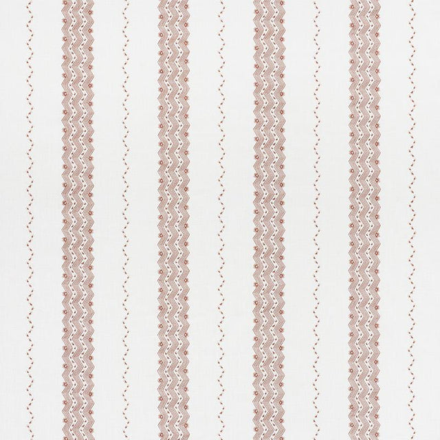 Schumacher Nauset Stripe Sienna Fabric