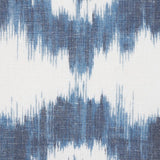 Schumacher Madaket Ikat Indigo Fabric