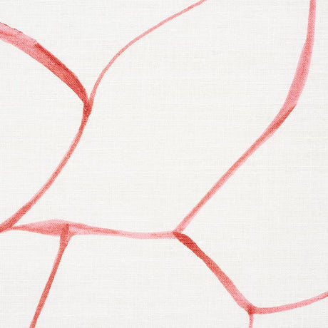 Schumacher Filigree Coral Fabric