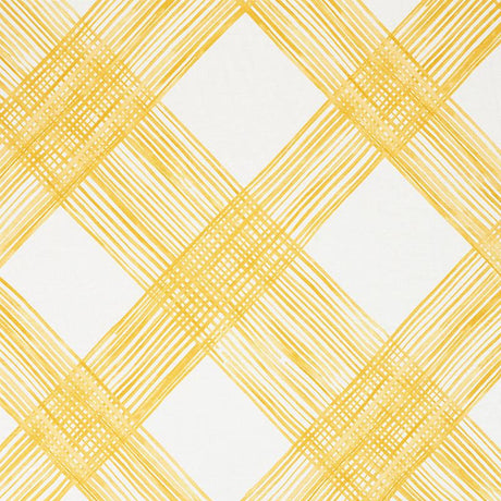 Schumacher Traverse Yellow Fabric