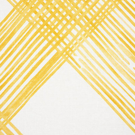 Schumacher Traverse Yellow Fabric
