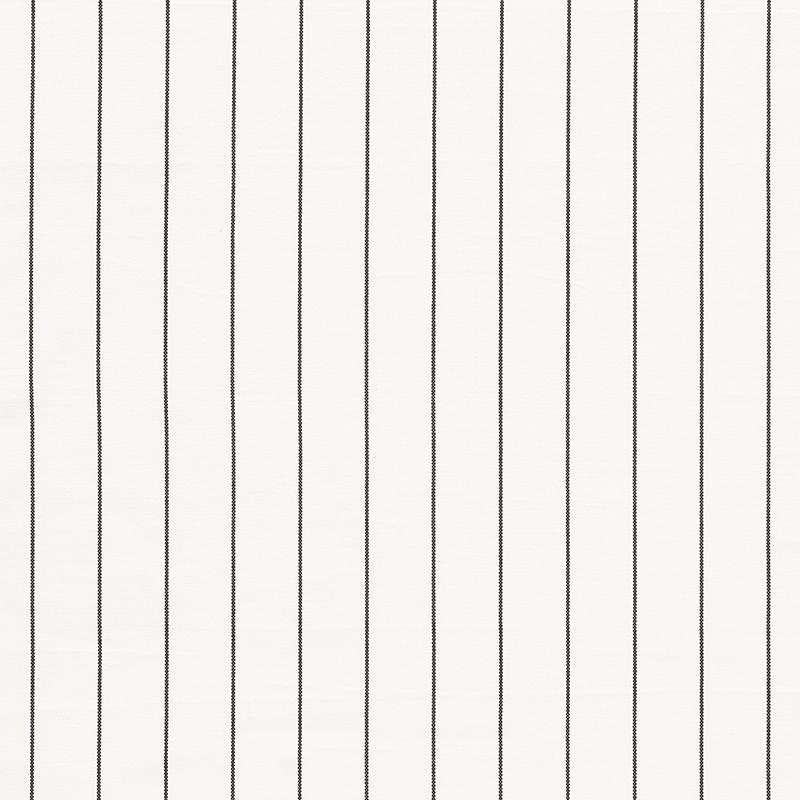 Schumacher Cavett Stripe Charcoal Fabric