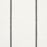 Schumacher Cavett Stripe Charcoal Fabric