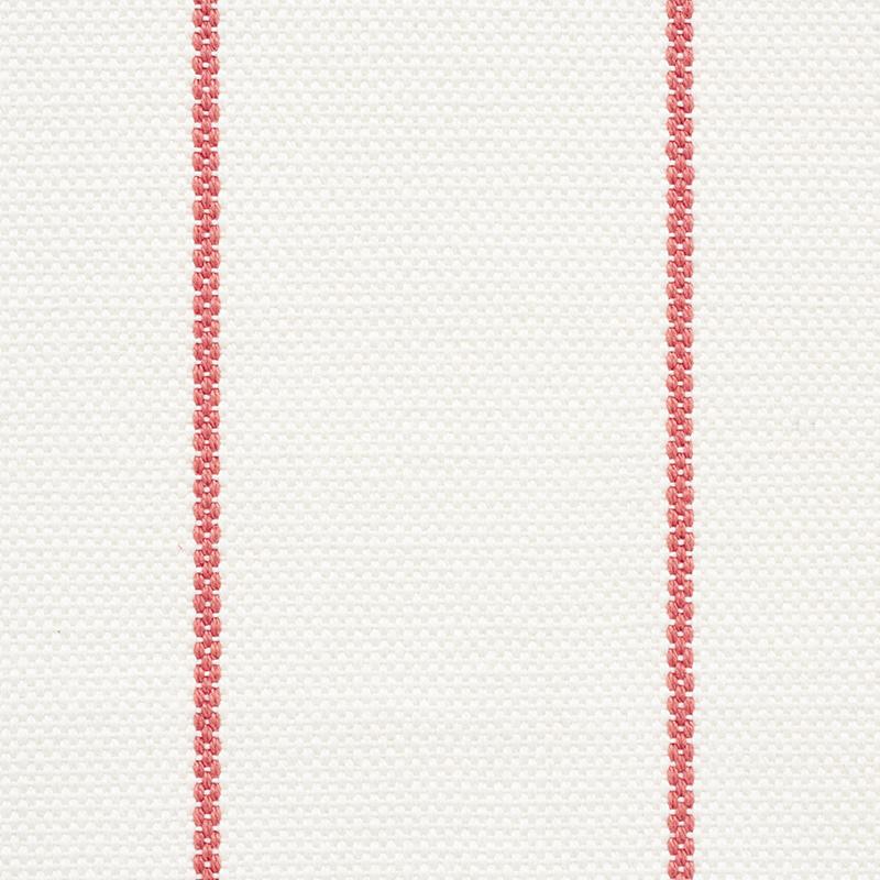 Schumacher Cavett Stripe Rose Fabric