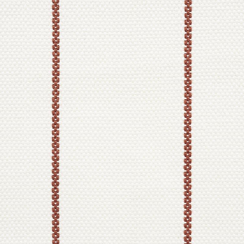 Schumacher Cavett Stripe Sienna Fabric