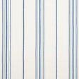 Schumacher Scarset Stripe Blues Fabric