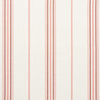Schumacher Scarset Stripe Rosewood Fabric