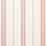 Schumacher Scarset Stripe Rosewood Fabric