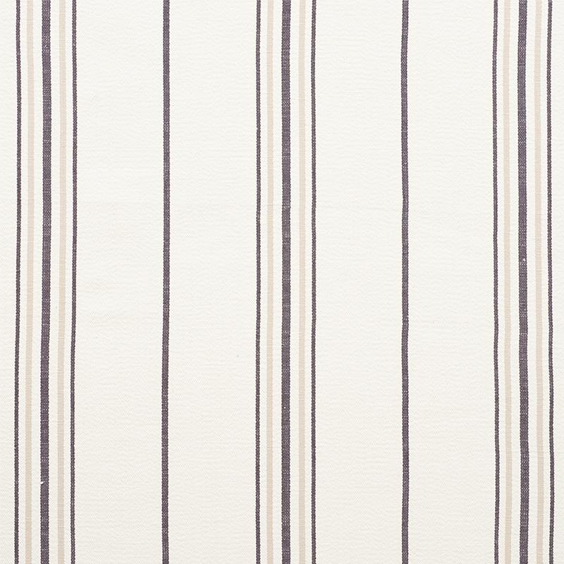 Schumacher Scarset Stripe Neutral Fabric