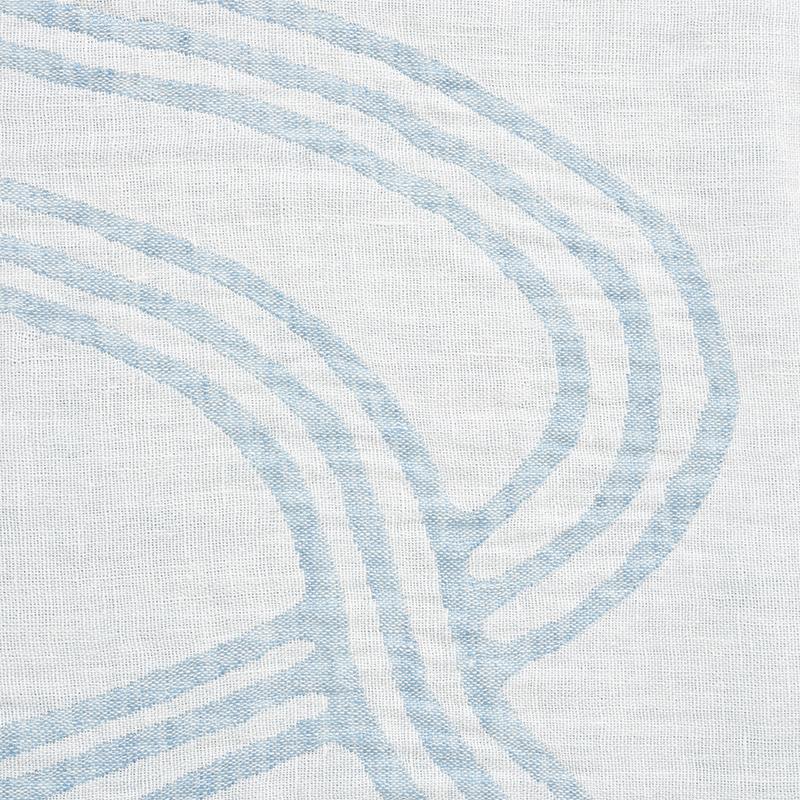 Schumacher Seabury Casement Light Blue Fabric