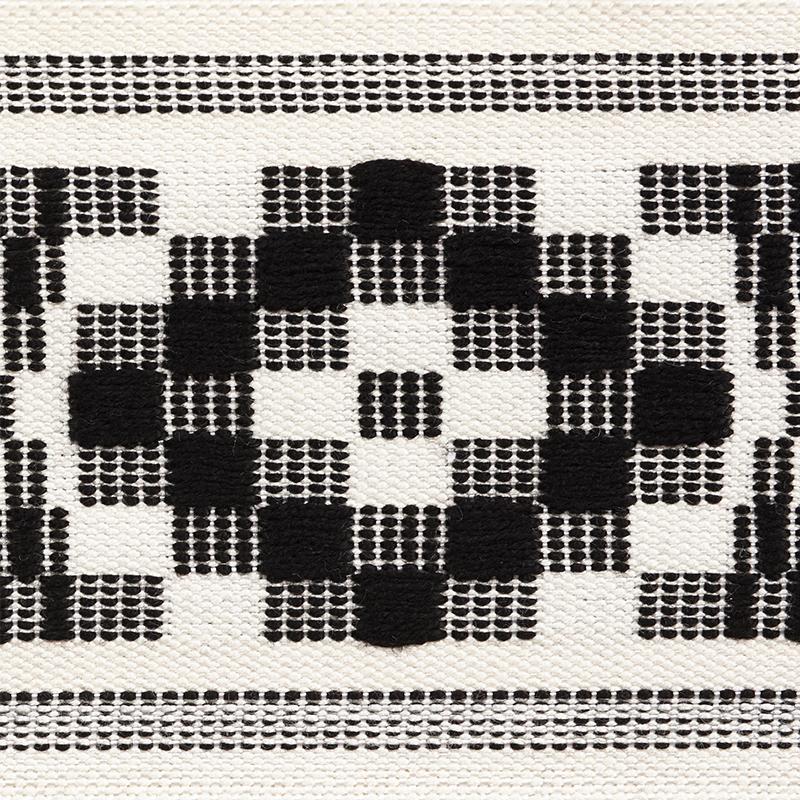 Schumacher Maidstone Tape Black Trim