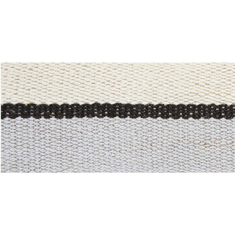 Schumacher White Black & Silvery Blue Ile Saint-Louis Medium Tape