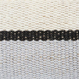 Schumacher White Black & Silvery Blue Ile Saint-Louis Medium Tape