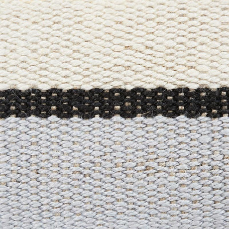 Schumacher White Black & Silvery Blue Ile Saint-Louis Medium Tape