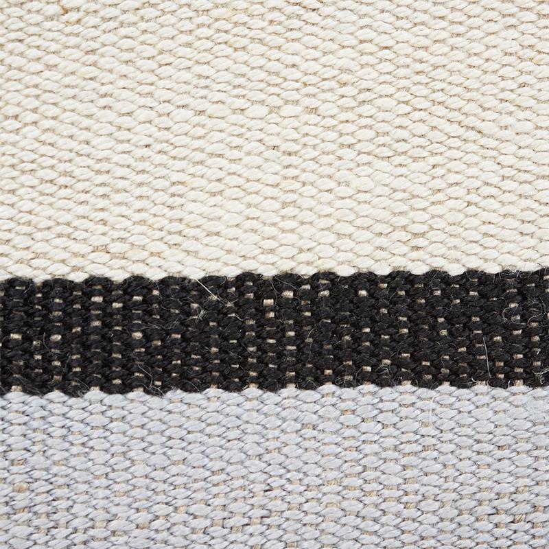 Schumacher White Black & Silvery Blue Ile Saint-Louis Wide Tape