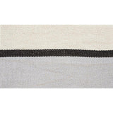 Schumacher White Black & Silvery Blue Ile Saint-Louis Wide Tape