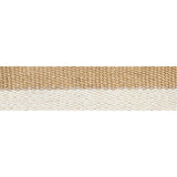 Schumacher White & Gold Modern Neutral Iii Narrow Tape