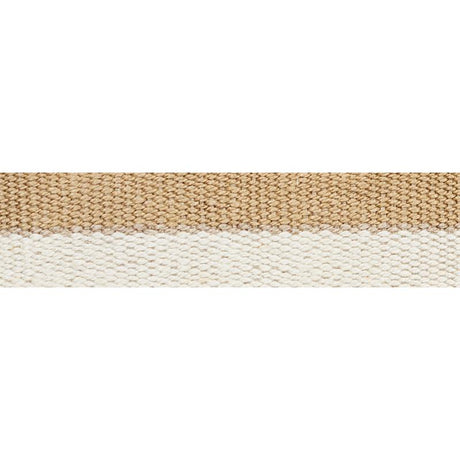 Schumacher White & Gold Modern Neutral Iii Narrow Tape