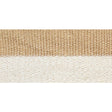 Schumacher White & Gold Modern Neutral Iii Medium Tape