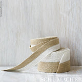 Schumacher White & Gold Modern Neutral Iii Medium Tape