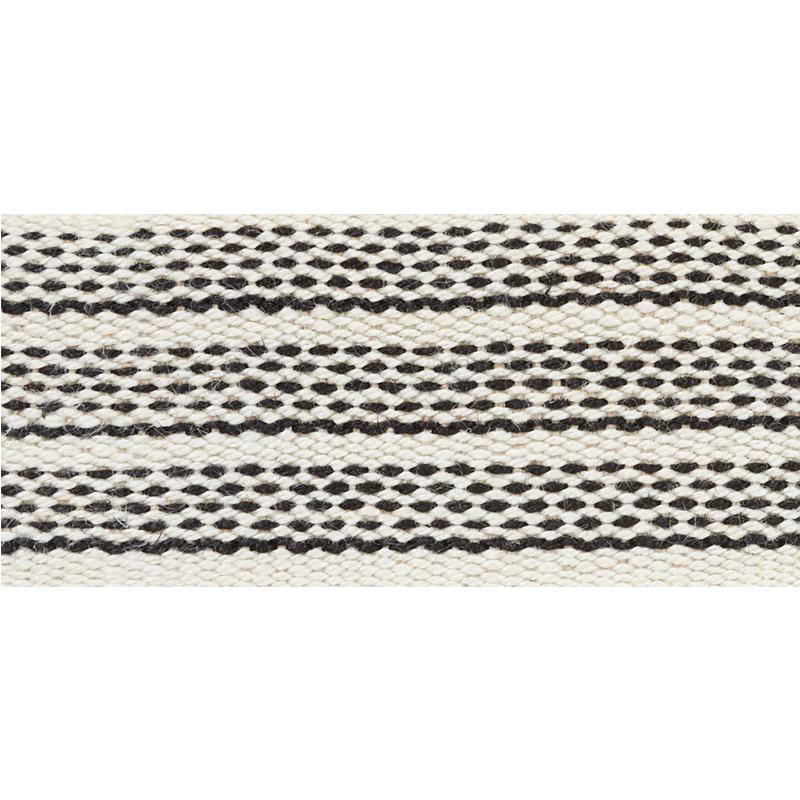 Schumacher White & Black Agnes Medium Tape