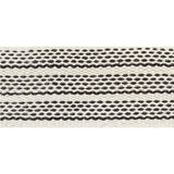 Schumacher White & Black Agnes Medium Tape