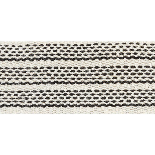 Schumacher White & Black Agnes Medium Tape