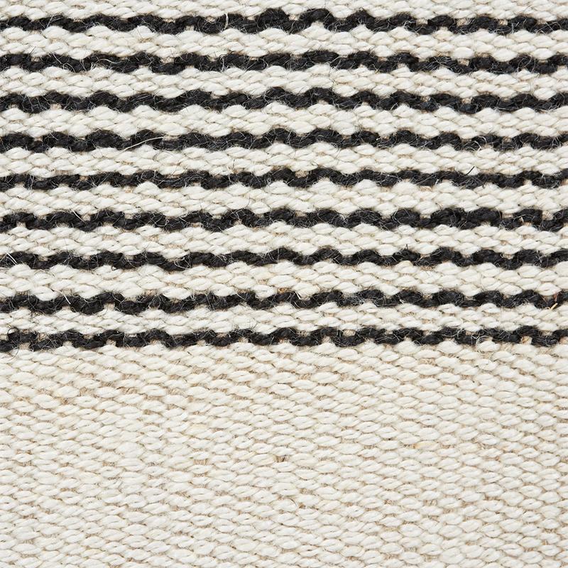 Schumacher White & Black Agnes Wide Tape