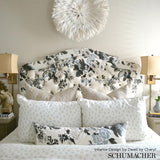 Schumacher Pyne Hollyhock Blush Fabric