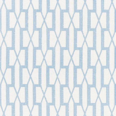 Schumacher Belvedere Sky Fabric