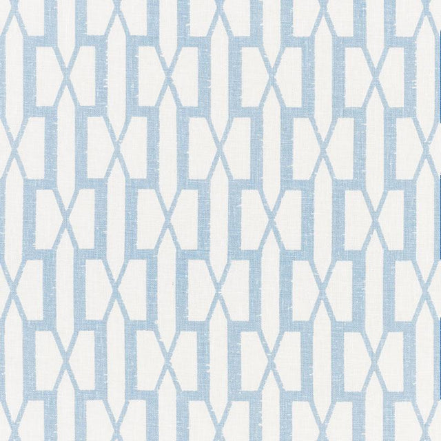Schumacher Belvedere Sky Fabric