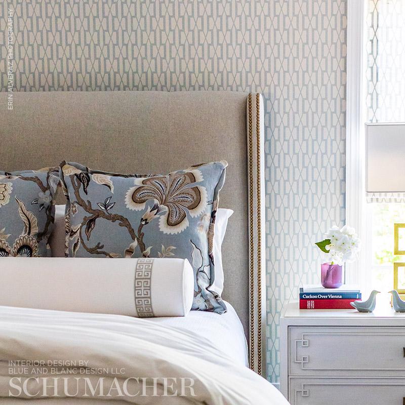 Schumacher Belvedere Sky Wallpaper