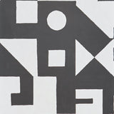 Schumacher Binary Panel Set Black Wallpaper