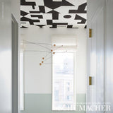 Schumacher Binary Panel Set Black Wallpaper