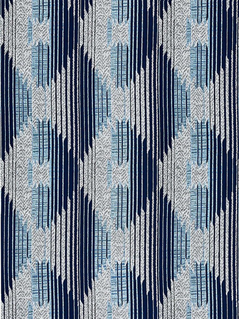 Old World Weavers TUNDAR BLANKET OZONE BLUE Fabric