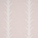 Schumacher Acanthus Stripe Vinyl Limestone Wallpaper
