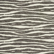 Schumacher Ripple Vinyl Black & Ivory Wallpaper