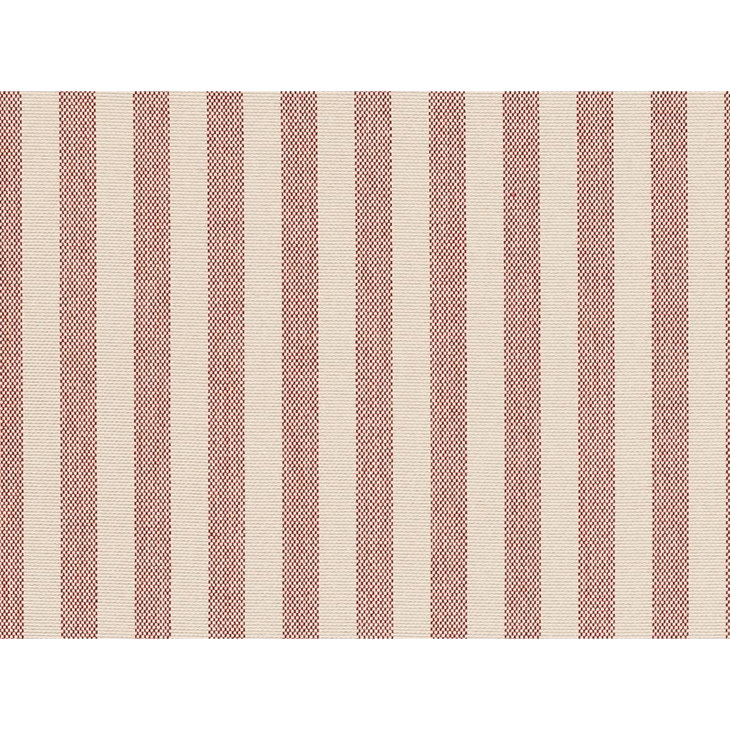 Brunschwig & Fils DIRECTIRE STRIPE PEKIN RED Drapery Fabric