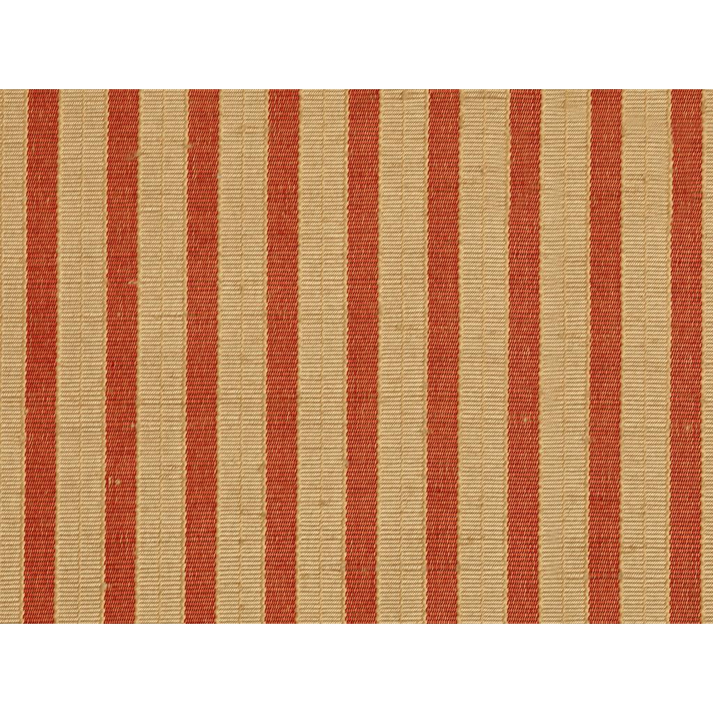 Brunschwig & Fils TREVI STRIPE PEKIN RED Upholstery Fabric