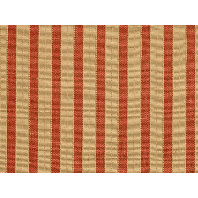 Brunschwig & Fils TREVI STRIPE PEKIN RED Upholstery Fabric