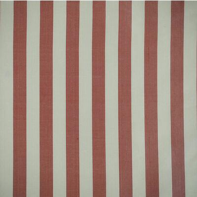 Brunschwig & Fils VALENTI STRIPE PEKIN RED Drapery Fabric
