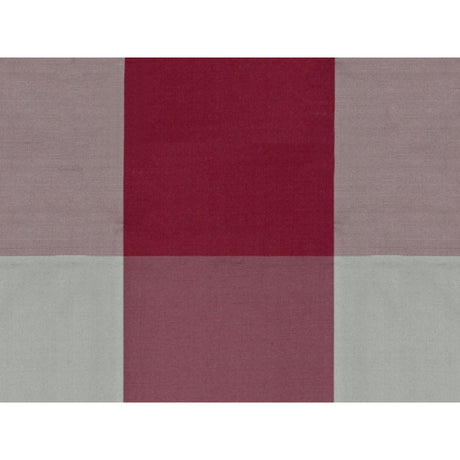Brunschwig & Fils ST PETERSBURG PLAID ROUGE CHINOIS Drapery Fabric